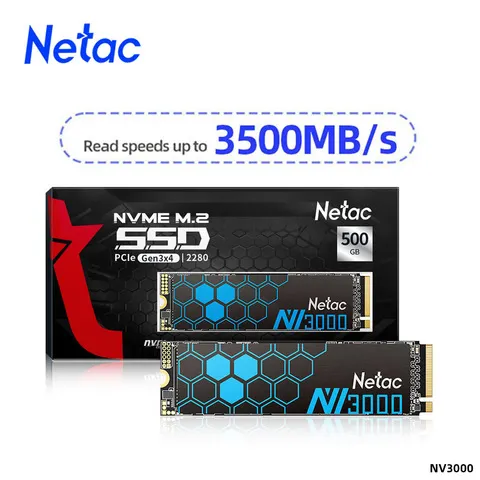 Netac SSD NVME M2 1TB 2TB SSD 250GB 500GB M2 Unidade de disco rígido de estado sólido PCIe 3.0X4 com dissipador de calor para laptop desktop