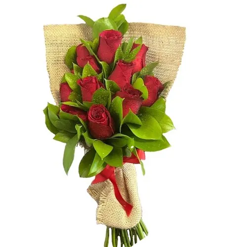 Buquê Aconchego de Rosas Vermelhas