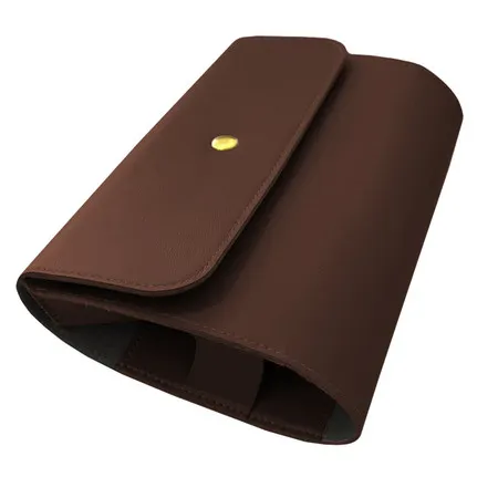 Capa Case Estojo para Mouse e Carregador Marrom