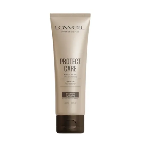 Shampoo Lowell Protect Care Nutrição dos Fios Shampoo Hidratante 240 ml