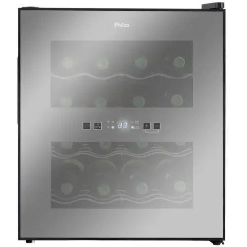 Adega Climatizada Philco PAD16E Display Digital 16 Garrafas Bivolt Biv