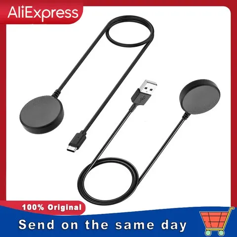 Carregador de cabo usb tipo c pd para samsung galaxy watch 6/5/pro/4/3 41mm 45mm ativo 2 40mm 44mm watch6 clássico 43mm 47mm 42mm 46mm