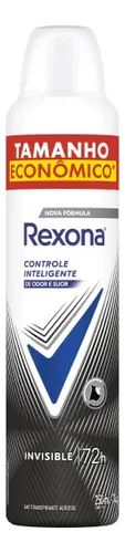 Rexona Antitranspirante Aerossol Invisible 250ml