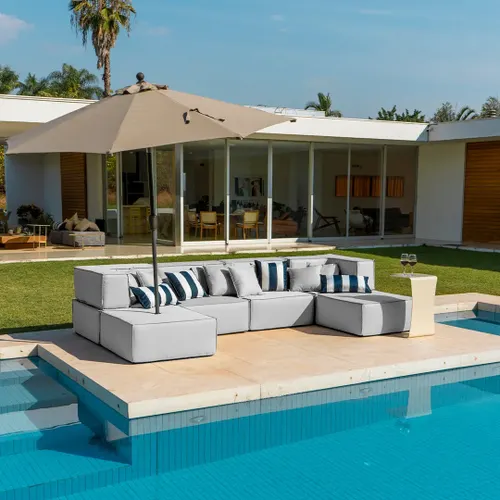 Lounge Zimma com 6 Módulos + Ombrelone