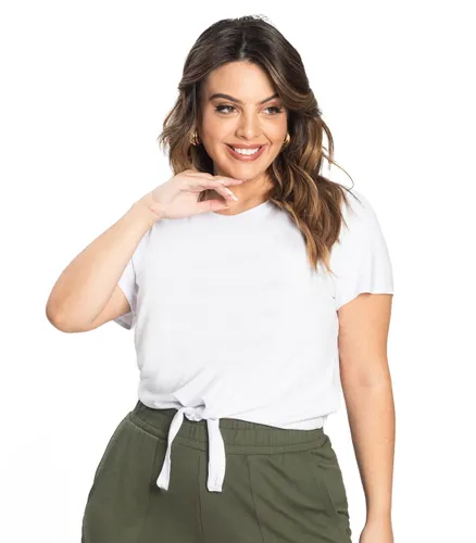 Blusa Feminina Plus Size Decote V Secret Glam - Moda Feminina e Masculina, Itens para Casa e Mais l Rovitex