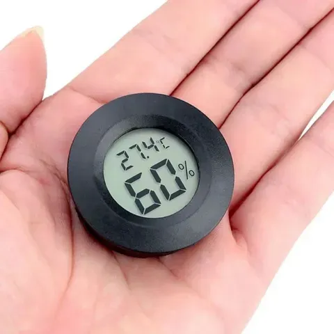 Acessórios para aquário de répteis, sensor de temperatura, umidificador digital de alta precisão, termômetro, produtos para animais de estimação, ar condicionado
