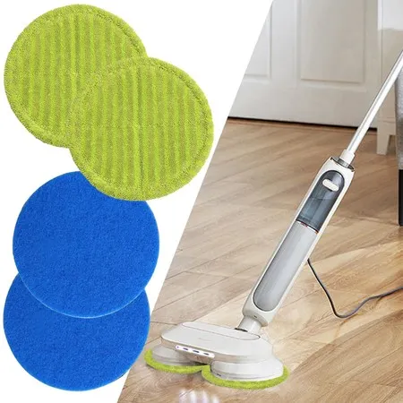 2024 Novo 4Pcs Limpador de Piso sem Fio Elétrico