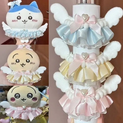 Roupas de boneca de algodão vestido para boneca de corpounu 10/13cm bonito lolita estilo princesa meninas presente boneca urso vestido brinquedo acessórios