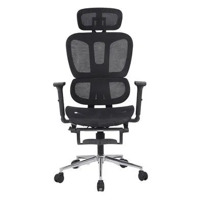 Cadeira Office XT-Office Presidente NR17, Até 120kg, Reclinável, Nylon, Preto - XTO-011
