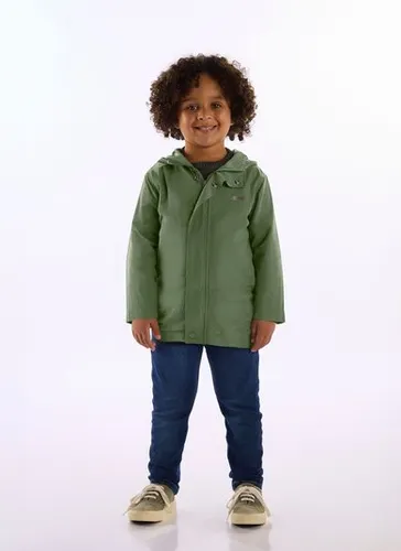 Jaqueta Parka Infantil Masculina Verde