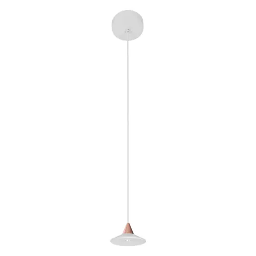 Pendente Led Alumínio 7w 3000k Ø10cm Marionete - BRANCO