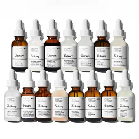 Os conjuntos comuns de cuidados com a pele, soro de niacinamida, ácido hialurônico, 30ml, produtos hidratantes originais para cuidados com a pele