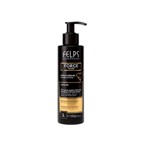 Leave-in Felps Force Gloss Força e Brilho 120 g