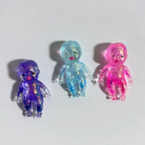 Brinquedo anti-estresse em formato de bebê, brinquedo macio para apertar, brinquedo anti-stress, brinquedo de mesa para amigos, presente de natal