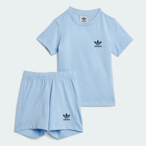 Conjunto Shorts Camiseta Infantil Kids adidas