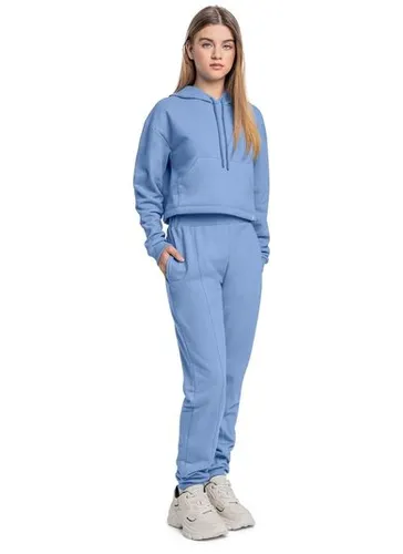 Blusão Juvenil em Moletom (Azul) Gloss