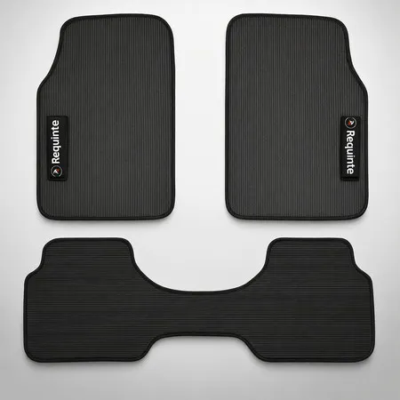 Tapete para Carro Volkswagen (3 Peças) Emborrachado  Universal Premium