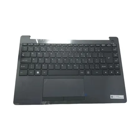 Carcaça + Teclado  Notebook Positivo Master N8440 Cinza Chumbo