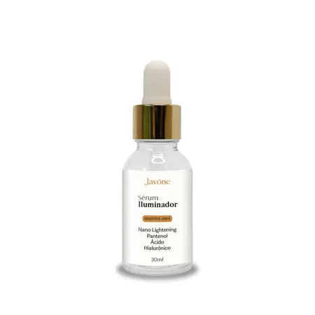 Sérum CLAREADOR Íntimo Javône – Nano Lightening, Pantenol e Ácido Hialurônico | 30ml