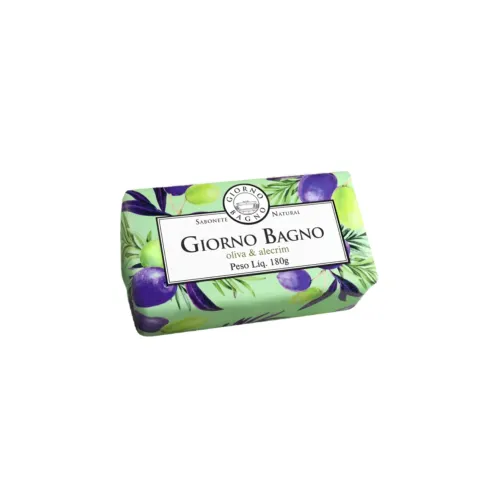 Sabonete Natural Oliva e Alecrim Giorno Bagno 180g