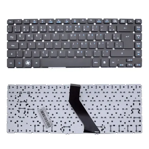 Teclado para Notebook Acer Aspire V5-431 V5-471 ABNT2 Preto