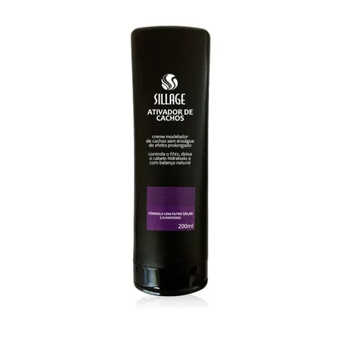 Ativador Cachos Creme para Pentear Controle Frizz Sillage