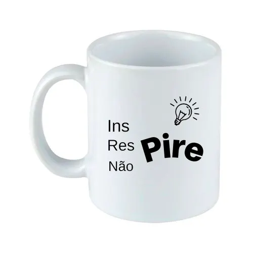 Caneca Porcelana Inspire