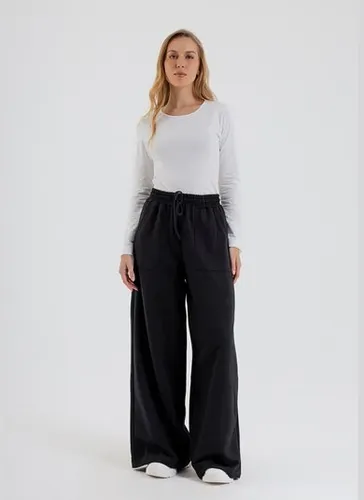 Blusa Básica Manga Longa Feminina em Cotton (Branco) Just Basic