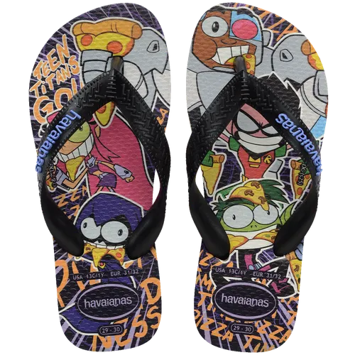 Chinelo Havaianas Infantil Warner Jovens Titãs