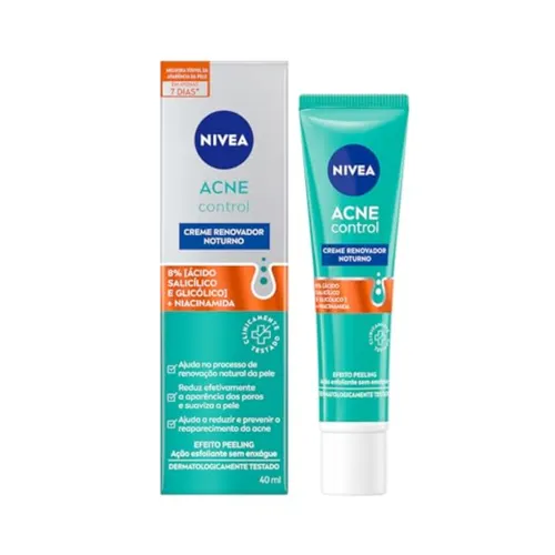 Creme Facial Nivea Acne Control Noite 40ml