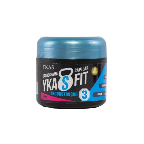Máscara Ykas Crossfit Cronograma Capilar Reconstrução 100 g