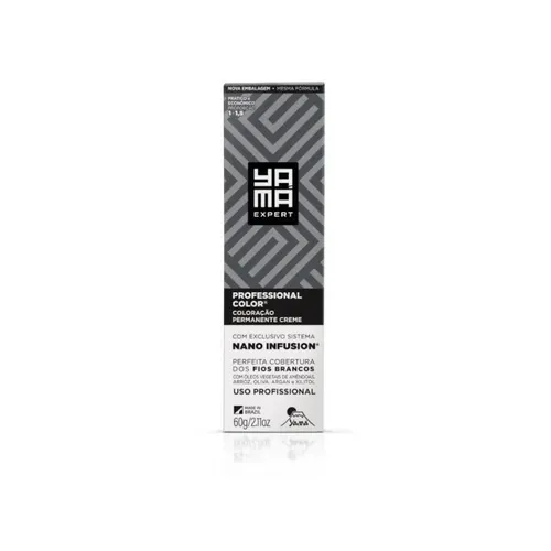 Coloração Professional Yama Nano Infusion 8.12 Louro Claro Acinzentado