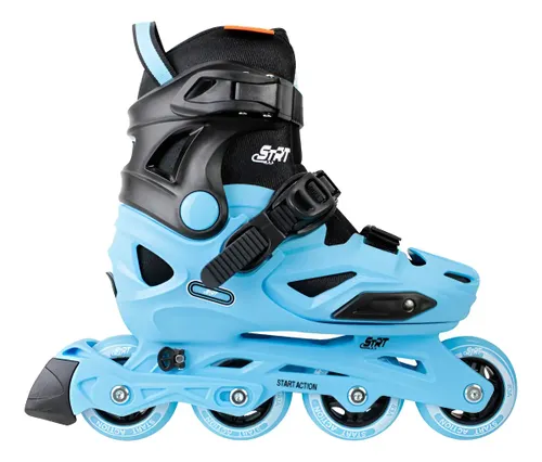 Patins Traxart Infantil Strt Azul - Abec-5 Cor Azul-celeste Tamanho dos Patins M [29 - 32