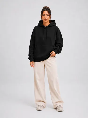 Moletom Feminino Aveloz Canguru Básico Preto
