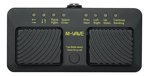Pedal de Pé M-Vave Cube Turner Pro Cor Preto
