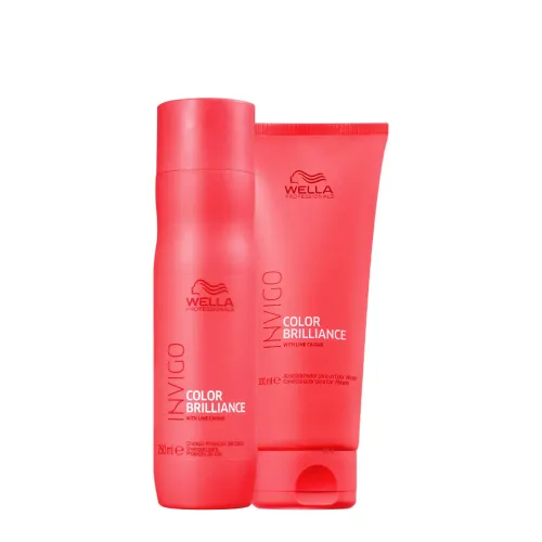 Kit Tratamento Capilar Wella Professionals Invigo Color Brilliance 2 Produtos