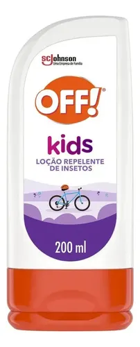 Repelente Infantil OFF! Kids Loção com Cheirinho Frutal 200ml
