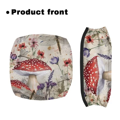 Conjunto de 2 Capas de Assento para Andador Coloranimal Cogumelo Libélula para Idosos, Capas de Assento para Andador 2026 Novo