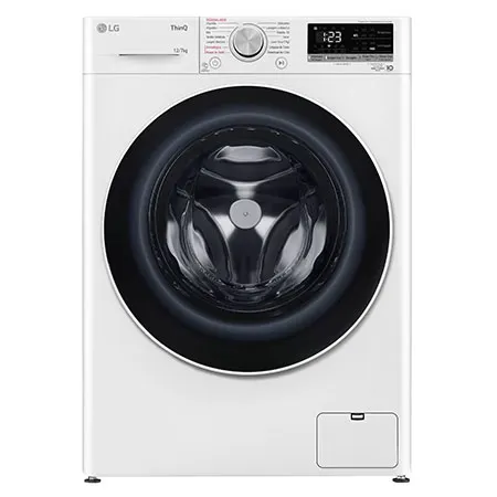 Lava e Seca LG Smart VC4 12kg Branca com Inteligência Artificial AIDD™ (CV5012WC4) - 127v - CV5012WC4