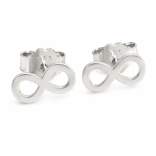 Brinco Infinito 1 cm em Prata 925
