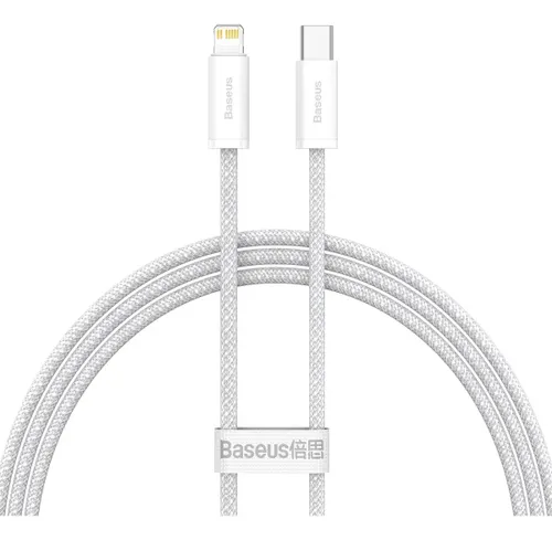 Cabo Turbo Baseus P/ iPhone Usb-c P/ Lightning 20w 2m