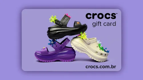 Gift Card Crocs - R$100
