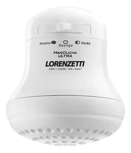 Chuveiro elétrico Maxi Ducha Ultra Lorenzetti 3200W cor Branco