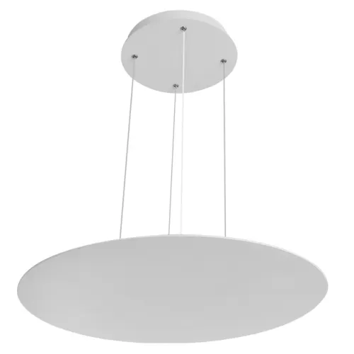 Pendente Led Alumínio Branco Fosco 36w 3000k Lumen
