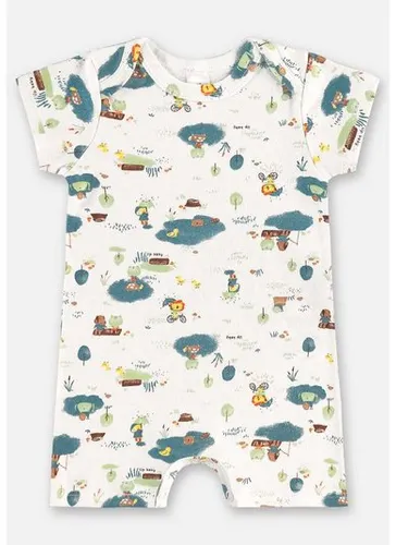 Macaquinho em Suedine Essentials para Bebê Menino (Bege) Up Baby