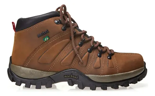 Bota Masculina Adventure Uirapuru 06 Cano Alto Macboot Liso