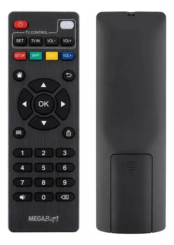 Controle Remoto Smart para Tv Box 4k Pro MEGABUM