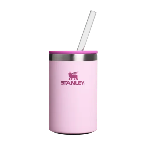 Copo Térmico 3 em 1 com tampa e canudo Cherry Blossom Stanley 1913 | 296ML