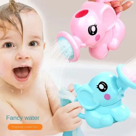 Brinquedo de banho chaleira de plástico ferramenta de banho de bebê brinquedo de banheiro elefante rega pote brinquedo de banho para crianças verão banho sprinkler