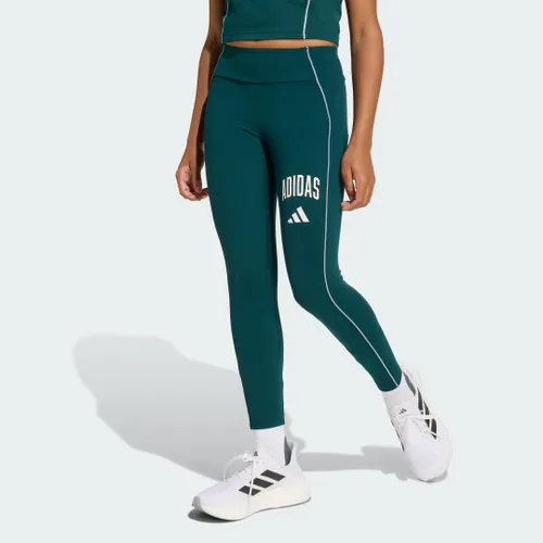 Calça Legging Estampada Train Essentials Collegiate Infantil Kids adidas